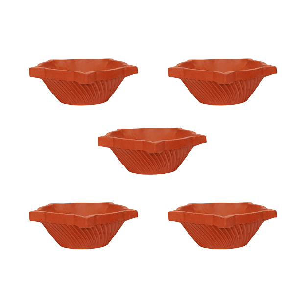 Star Diya - pack of 5