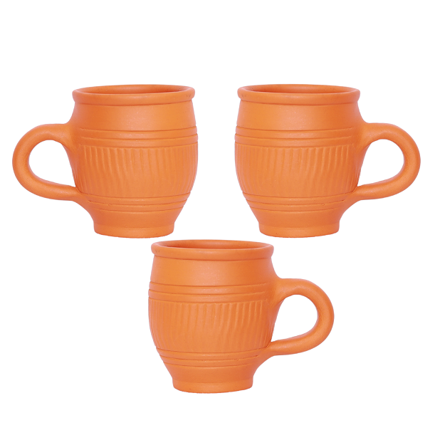 Tea Cup - Line design 10x7.5 cm - pack of 3