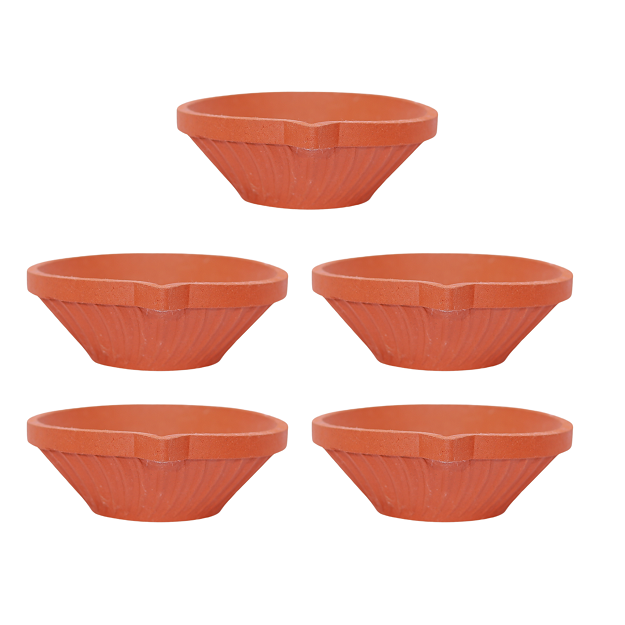 Diya - 9.5x4 cm - pack of 5