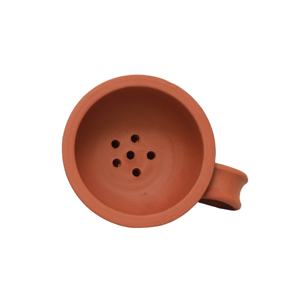 Sambrani Holder with Lid and bottom - 20x19 cm