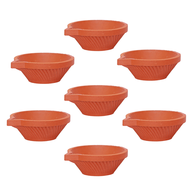 Diya - 9x4 cm - pack of 10