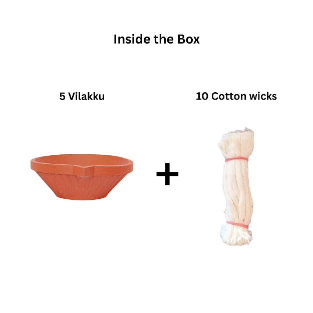 Diya - 9.5x4 cm - pack of 5