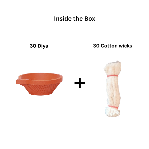 Diya - 6.5x3 cm - pack of 30