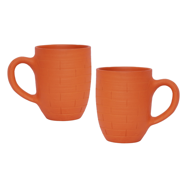 Juise Cup - brick design 14x11 cm - pack of 2