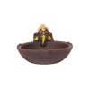 Ganesh Diya - 16x9 cm Black