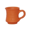 Tea Cup - brick design 10x7.5 cm