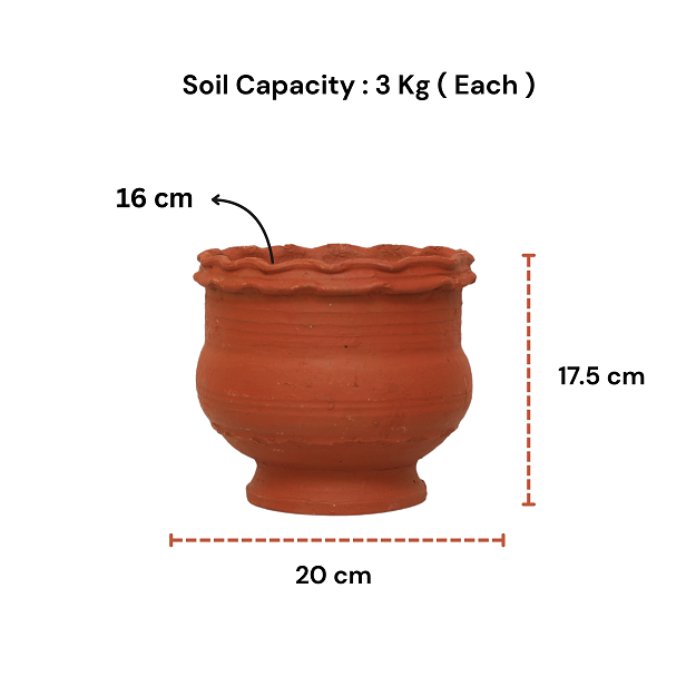 Flower pot - 20x17.5 cm