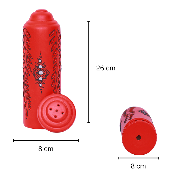Agarbatti Stand - Cylinder Red